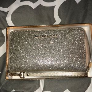 Brand New Michael Kors Glitter Wallet